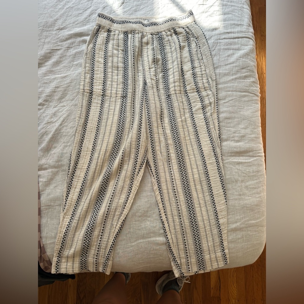 madewell printed loose pants